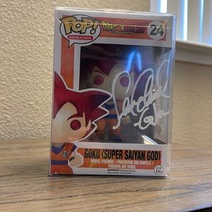 SIGNED DragonBall Z Replica Funko Pop